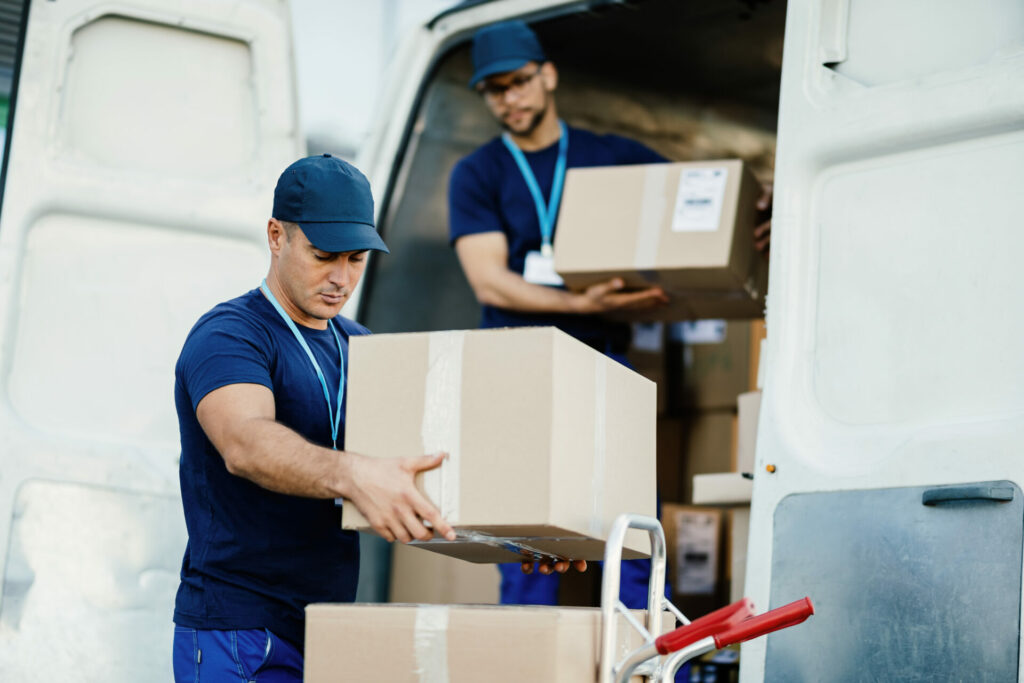 Camion de déménagement